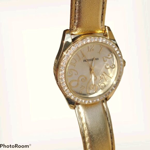 Rousseau Calame Ladies Whimsical Watch NWOT display picture 2